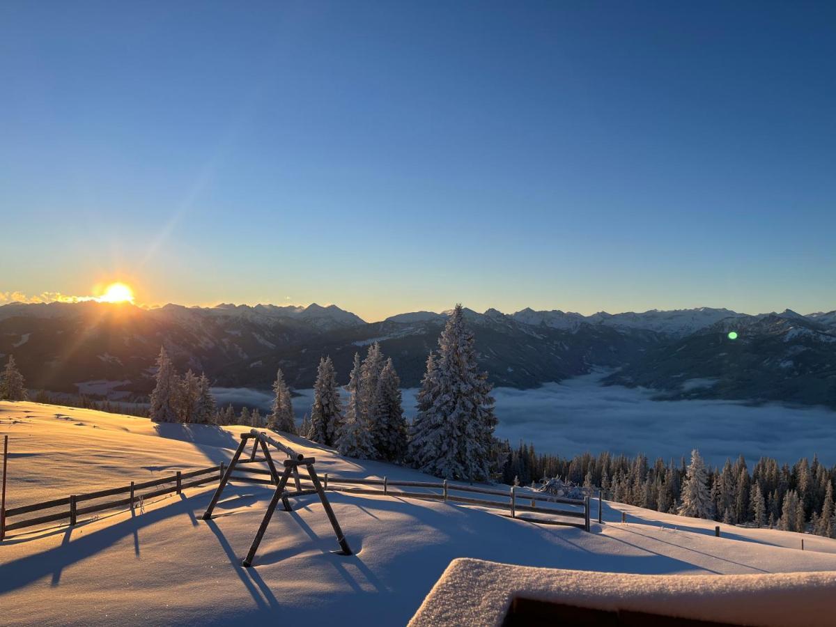Schwemmberg Radstaedter Huette Im Winter Nicht Mit Dem Auto Erreichbar Wunderschoene Alleinlage المظهر الخارجي الصورة